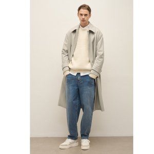 SYSTEM HOMME TRENCH COAT BACK SLIT TRENCH COAT - SIZE 100 JP / 44  EU / XL US